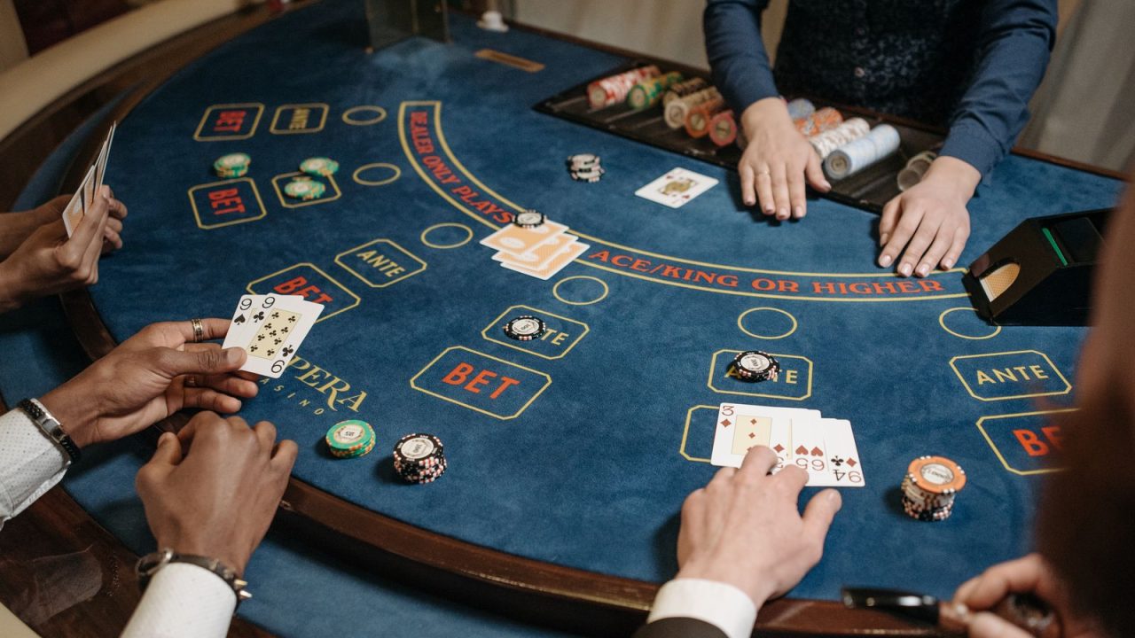 In baccarat the cards are dealt by fixed rules; your only decision is which hand to back.